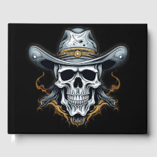 The Cowboy Skeleton Guest Book