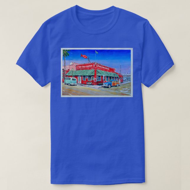 The Crab Cooker Newport Beach T-Shirt (Design Front)
