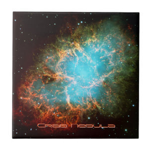 The Crab Nebula in Taurus Tile