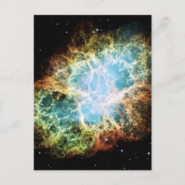 The Crab Nebula M1 NGC 1952 Taurus A Postcard (Front)