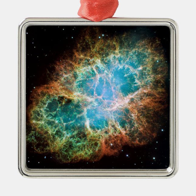 The Crab Nebula Metal Tree Decoration (Front)
