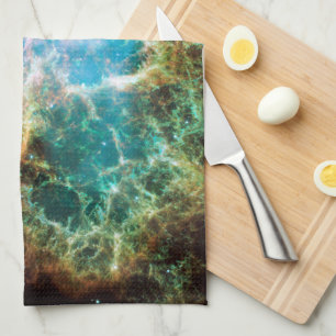 The Crab Nebula Space Photo Tea Towel