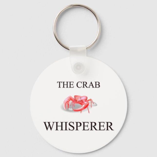 The Crab Whisperer Key Ring (Front)