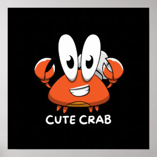 The Crabtastic Cutie Poster