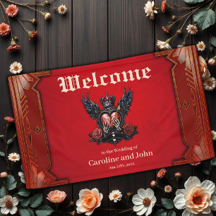 The Cracked Heart: A Gothic Epos. Banner