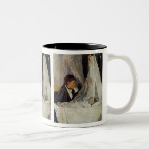 The Cradle by Berthe Morisot Two-Tone Coffee Mug
