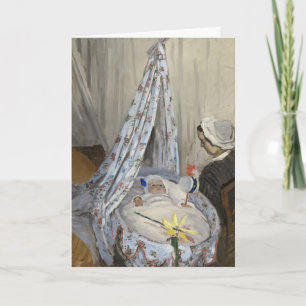 The Cradle   Claude Monet Card