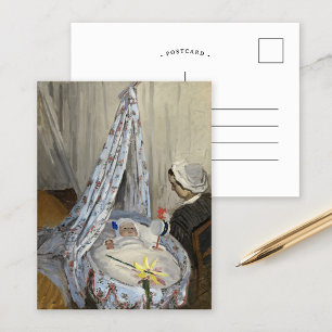 The Cradle Claude Monet Postcard