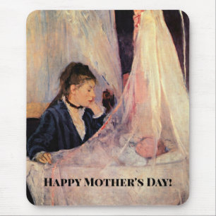 The Cradle, famous painting, Mouse Mat