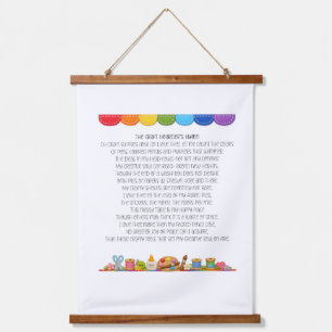 The Craft hoarder's Hymn Hanging Tapestry