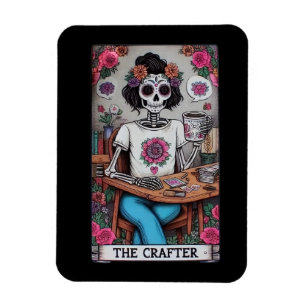 The Crafter Tarot Card Magnet