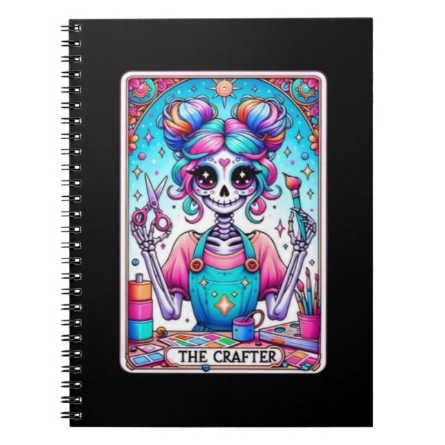 The Crafter Tarot Card Notebook Collection (Front)