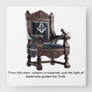 The Craftsman's Clock: Timeless Wisdom for Every L Square Wall Clock