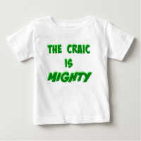 The Craic is Mighty Green Irish Expression