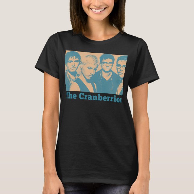 The Cranbrries  90S Aesthetic Fan Art Design  T-Shirt (Front)