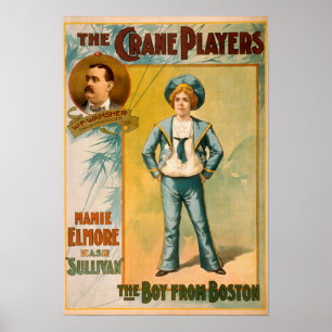 The Crane Players, The Boy from Boston Theatre Poster