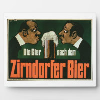 'The Craving for the Zirndurfer Beer' (colour lith