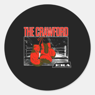 The Crawford Era Funny Boxing Trendy Men Women Classic Round Sticker