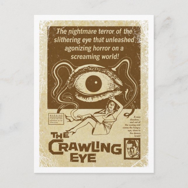 The Crawling Eye Postcard (Front)