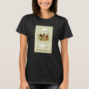 The Crazy Cat Lady Tarot   T-Shirt