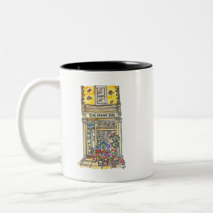 The Creaky Shed Green Grocer Two-Tone Coffee Mug