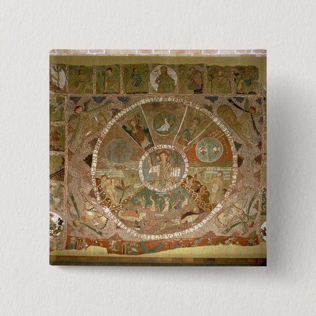 The Creation 15 Cm Square Badge (Front)