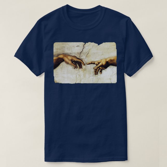 The Creation of Adam 3 T-Shirt (Design Front)