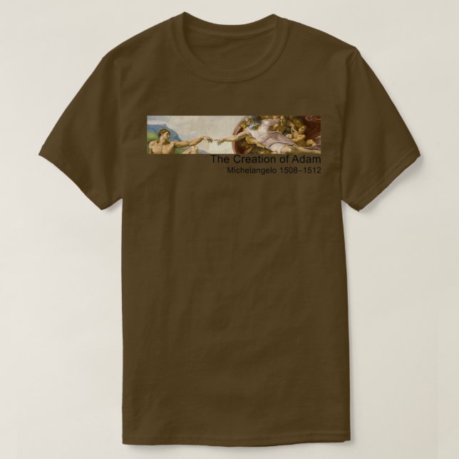 The Creation of Adam 4 T-Shirt (Design Front)