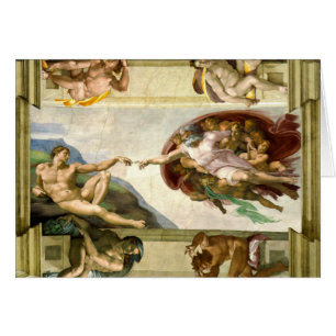 The Creation of Adam by Michelangelo Fine Art
