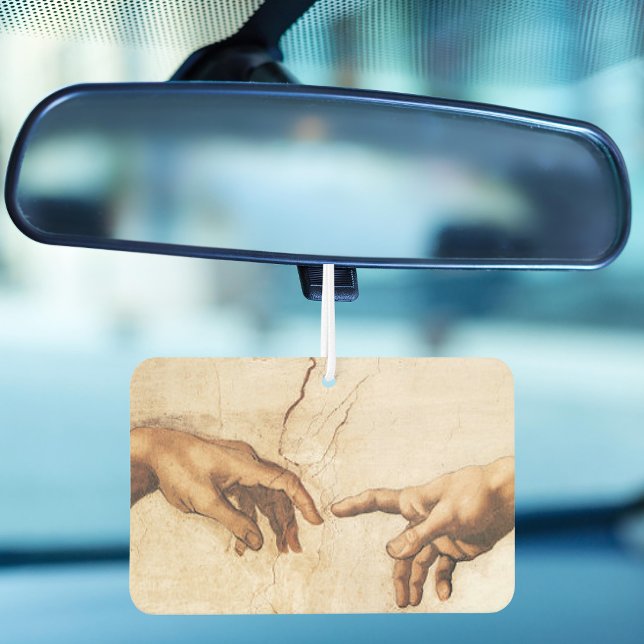 The Creation of Adam Car Air Freshener (Creator Uploaded)