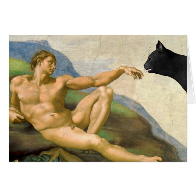 The Creation Of Adam Parody (Front Horizontal)
