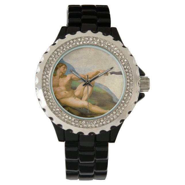 The Creation Of Adam Parody Watch (Front)