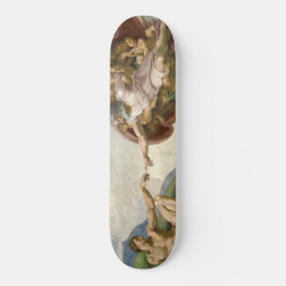 The Creation of Adam Skateboard