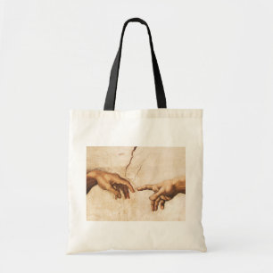 The Creation of Adam Tote Bag