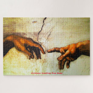 The Creation of Adam -Vatican Rome Jigsaw Puzzle