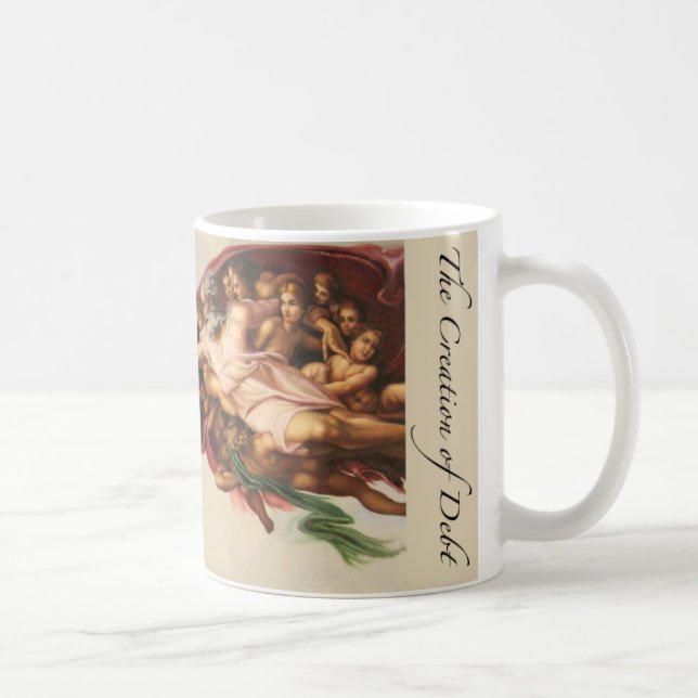 The Creation of Debt Coffee Mug (Right)