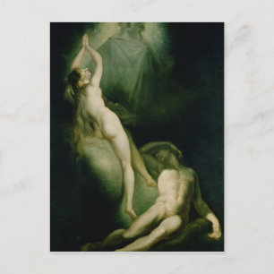 The Creation of Eve, 1791-93 Postcard