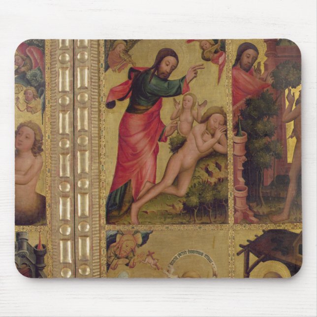 The Creation of Eve, a panel from Grabower Mouse Mat (Front)