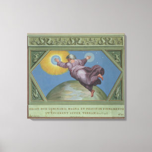 The Creation of Light, illustration from the Rapha Canvas Print