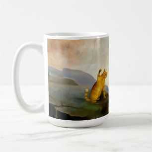 The Creation of Purrfection Coffee Mug