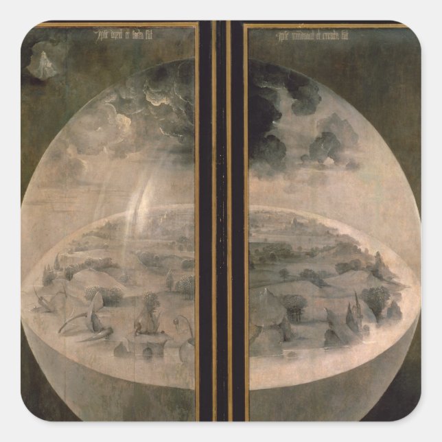 The Creation of the World 2 Square Sticker (Front)