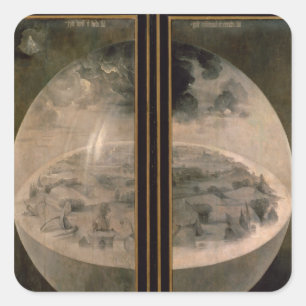 The Creation of the World 2 Square Sticker