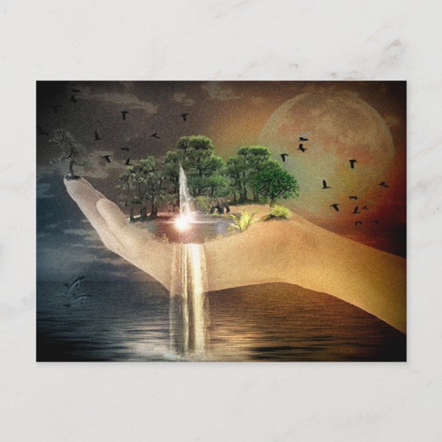 The Creation Postcard (Front)