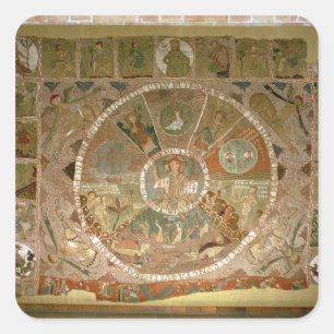 The Creation Square Sticker