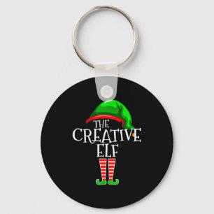 The Creative Elf Family Matching Group Christmas Key Ring