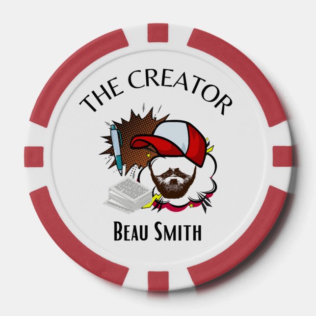The Creator Poker Chips (Front)
