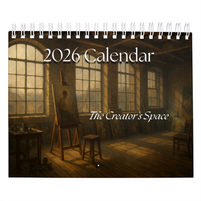 The Creator's Space 2026 Calendar (Cover)
