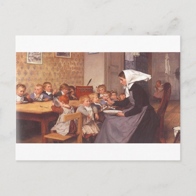 The Crèche Postcard (Front)