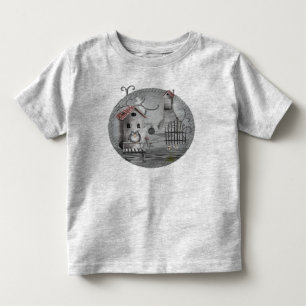 The Creek Gothic Folk Art Toddler T-Shirt