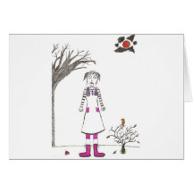 The creepy clown girl